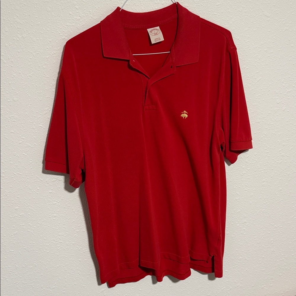 Brooks Brothers Classic Red Polo Shirt